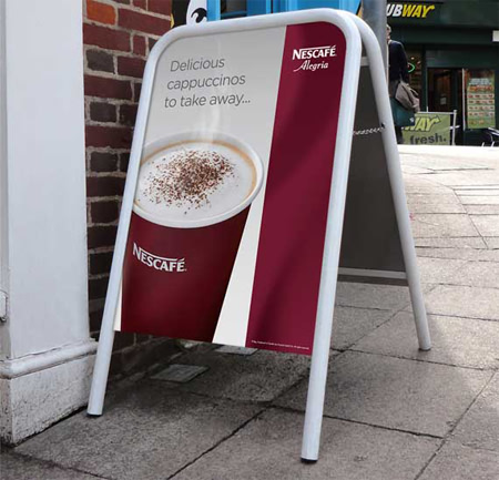 A-boards and Pavement Signs