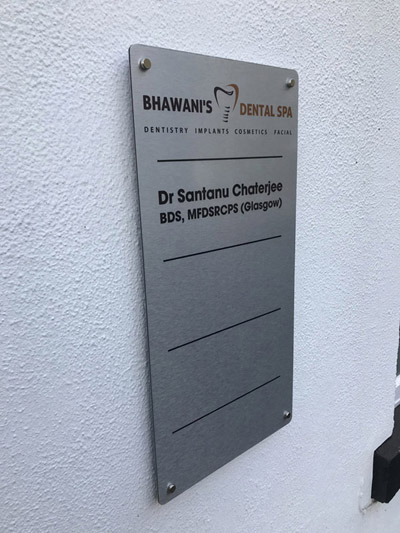 Photo of exterior sign