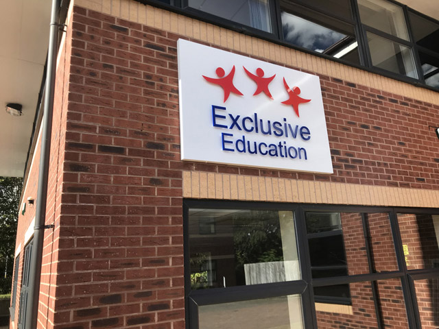 Photo of exterior sign