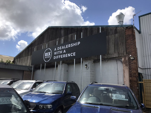 Photo of exterior sign