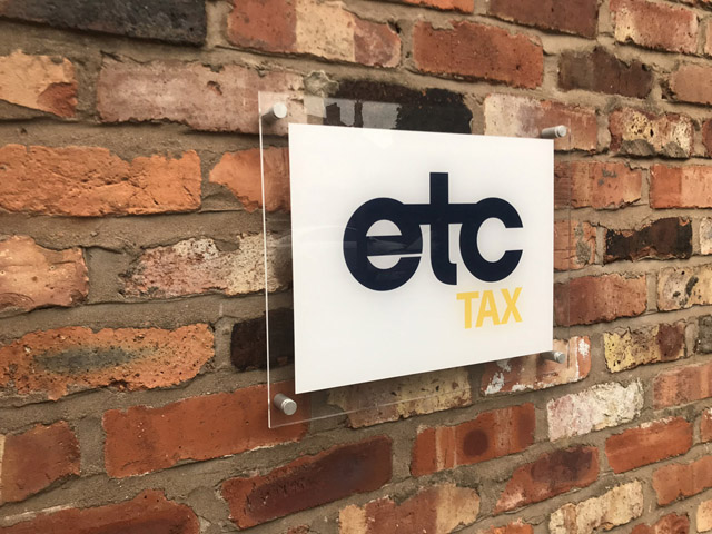 Photo of exterior sign