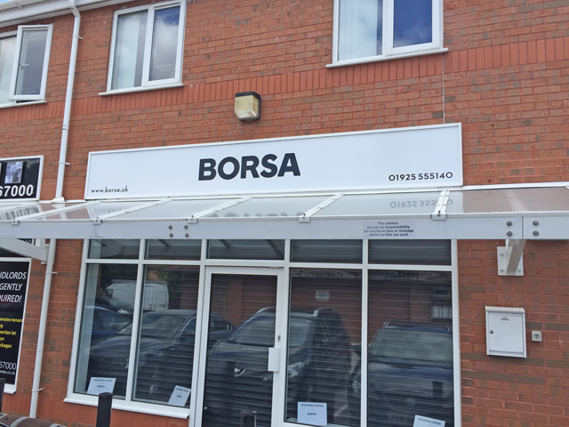 Photo of exterior sign