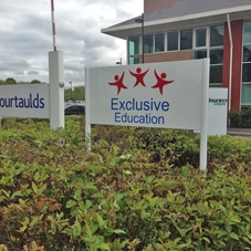 Photo of exterior sign