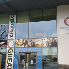 Photo of exterior sign