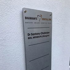 Photo of exterior sign