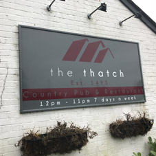 Photo of exterior sign