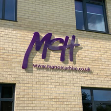 Photo of exterior sign