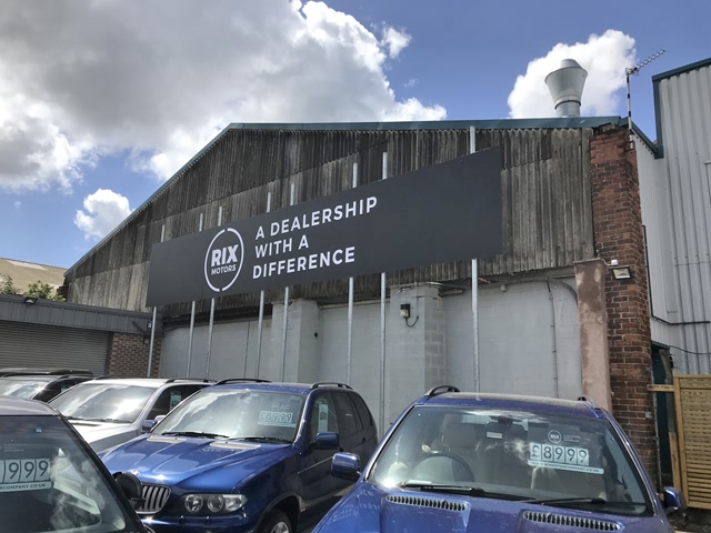 Photo of freestanding signs