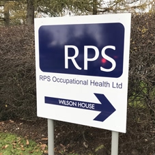 Photo of freestanding signs