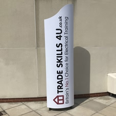 Photo of freestanding signs