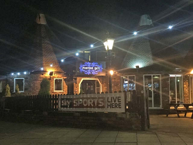 Photo of illuminated signs