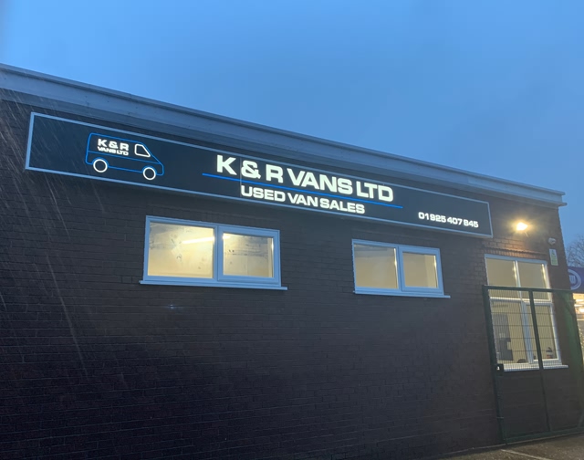 Photo of illuminated signs