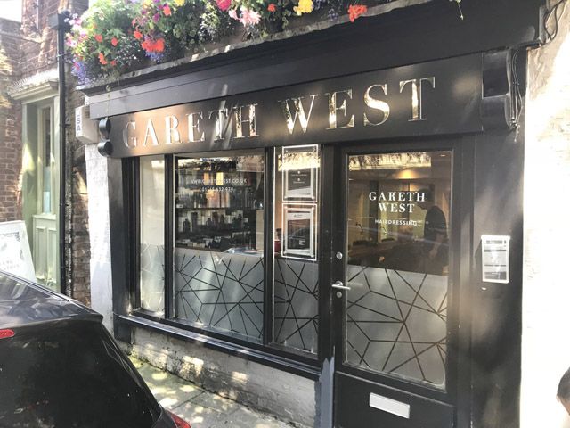 Photo of illuminated signs