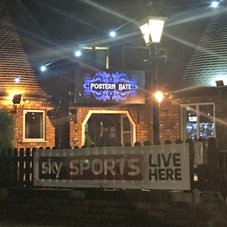 Photo of illuminated signs