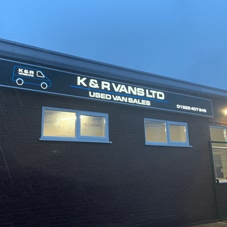 Photo of illuminated signs