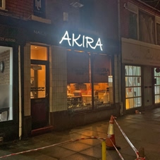 Photo of illuminated signs