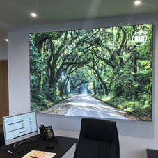 Photo of illuminated signs