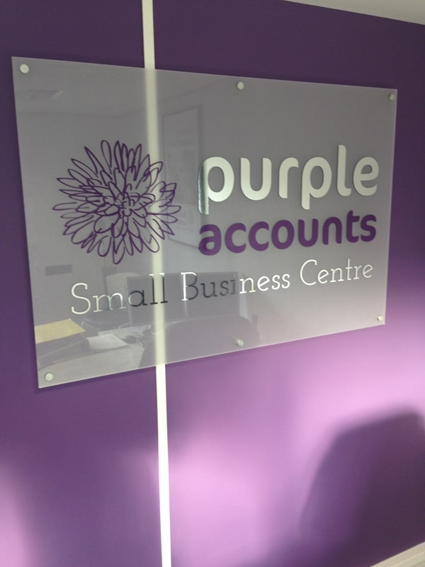 Photo of interior sign