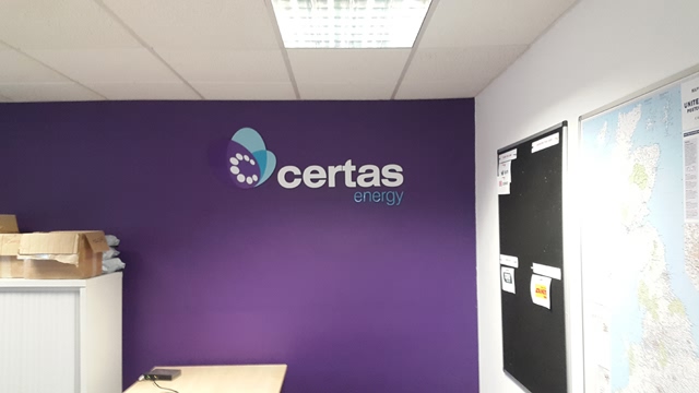 Photo of interior sign