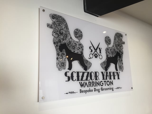 Photo of interior sign