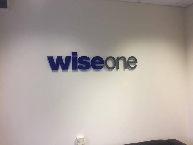 Photo of interior sign