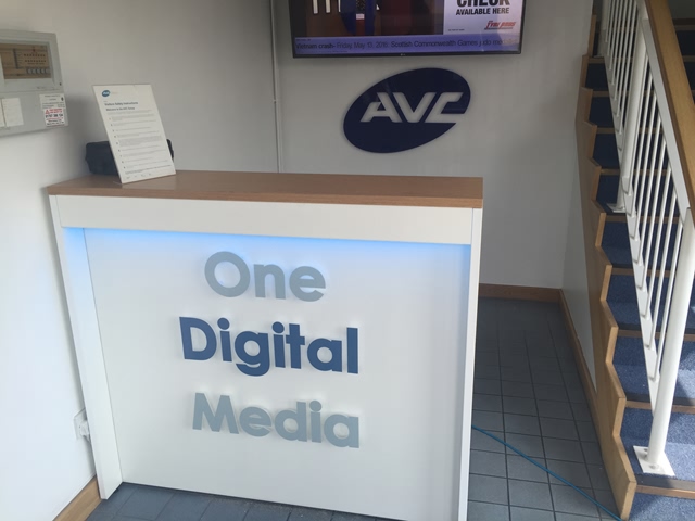 Photo of interior sign