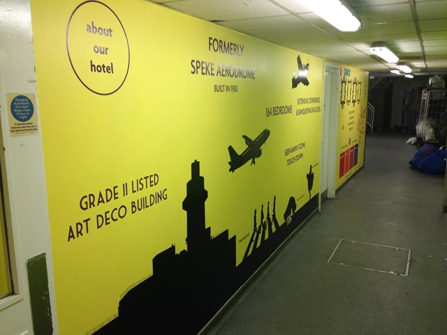 Photo of interior sign