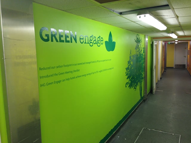 Photo of interior sign