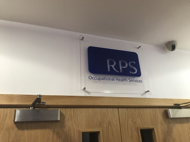 Photo of interior sign