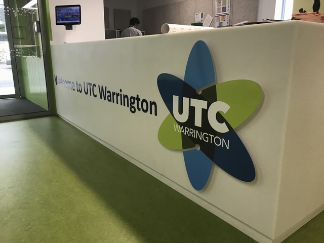 Photo of interior sign