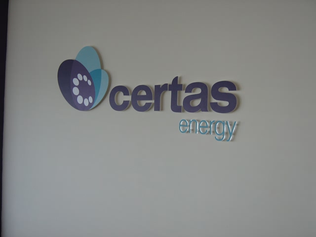 Photo of interior sign