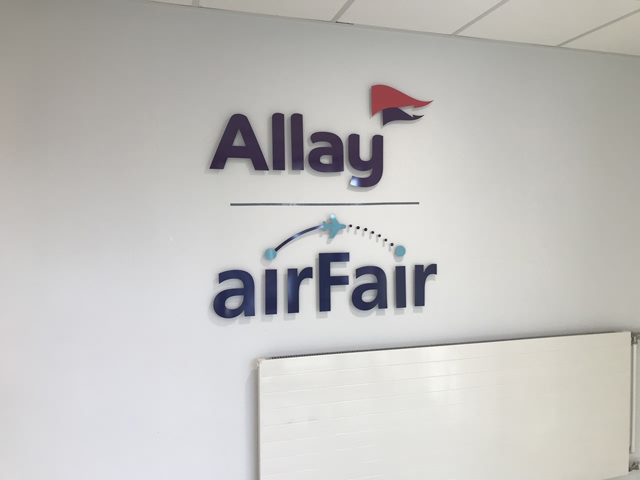 Photo of interior sign