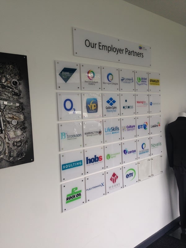 Photo of interior sign