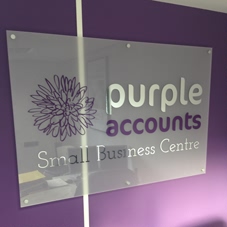 Photo of interior sign