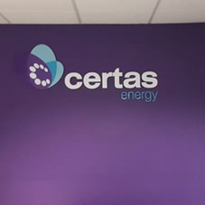 Photo of interior sign