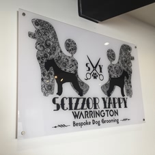 Photo of interior sign