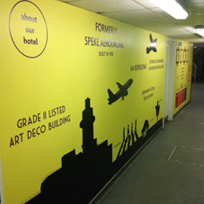 Photo of interior sign