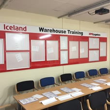 Photo of interior sign