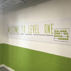 Photo of interior sign