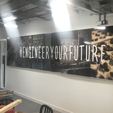 Photo of interior sign