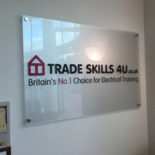 Photo of interior sign