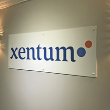 Photo of interior sign