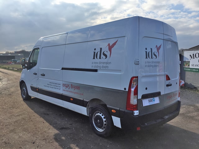 Photo of vehicle with graphics