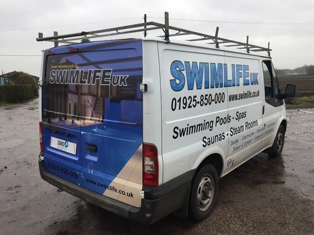 Photo of vehicle with graphics