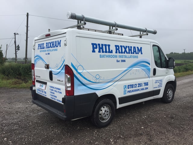 Photo of vehicle with graphics