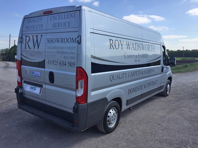 Photo of vehicle with graphics