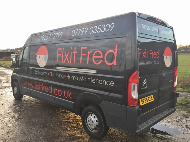 Photo of vehicle with graphics