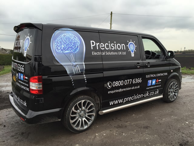 Photo of vehicle with graphics