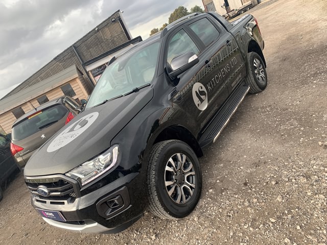 Photo of vehicle with graphics