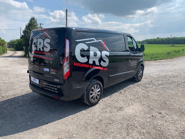 Photo of vehicle with graphics